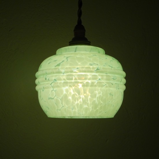 イギリス製 アンティーク ヴァセリン ランプ シェード | アンティーク