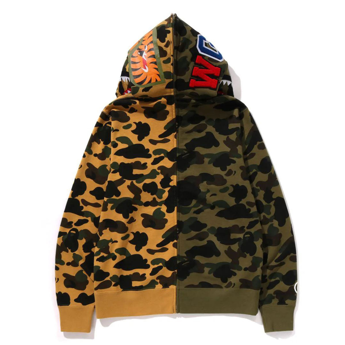 A BATHING APE アベイシングエイプ - 1ST CAMO SEPARATE SHARK FULL
