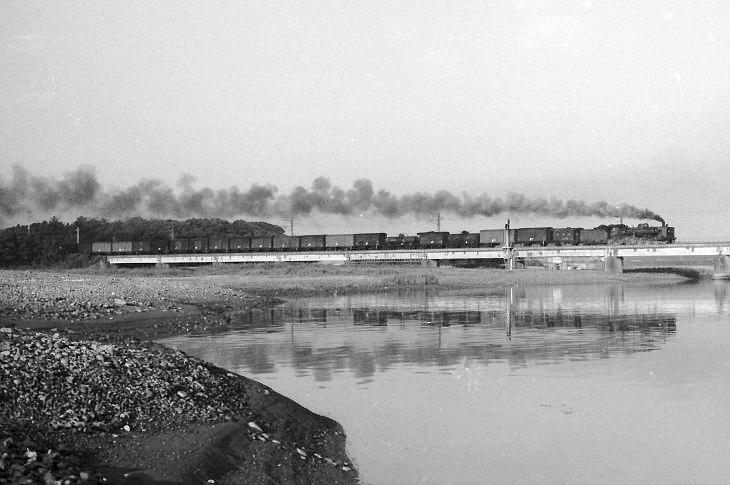日豊本線のC57とD51（昭和48年夏）1