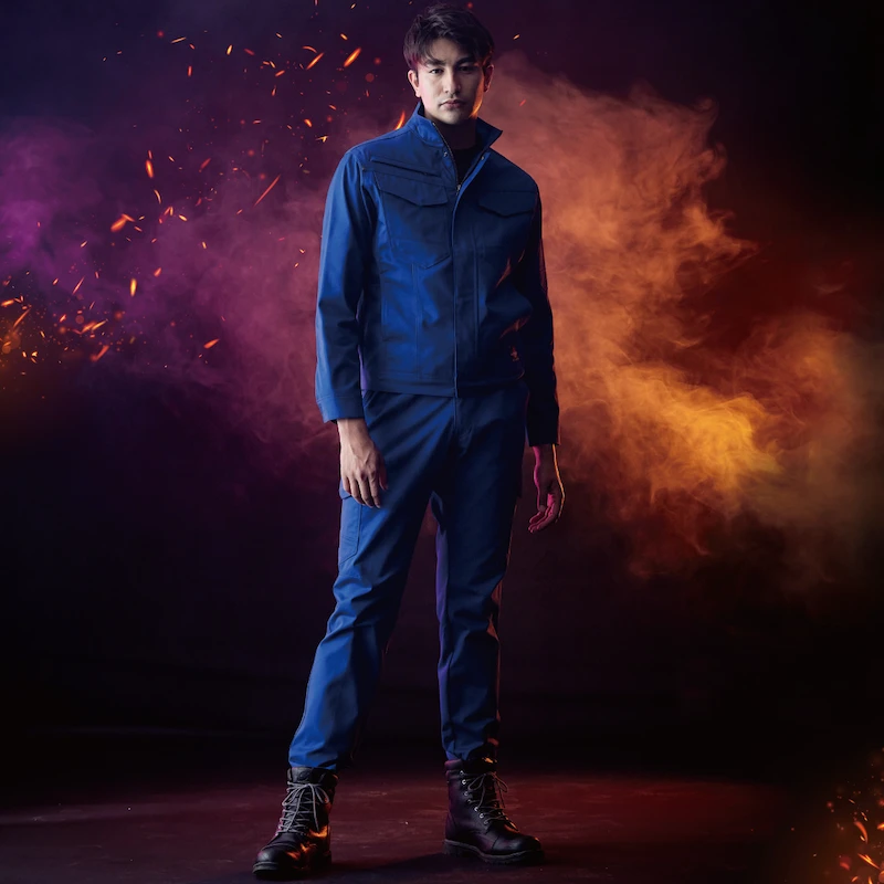 4204難燃カーゴ - HOOH VILEA 作業着と電動ファン付き快適ウェアの村上被服