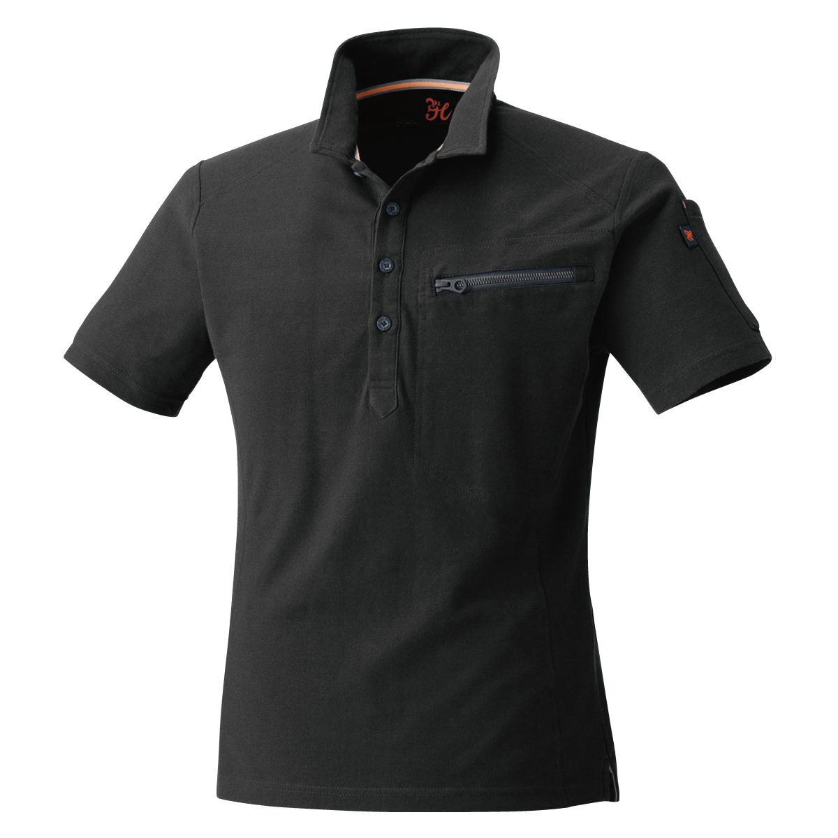 274半袖ポロシャツ - HOOH VILEA 作業着と電動ファン付き快適ウェアの