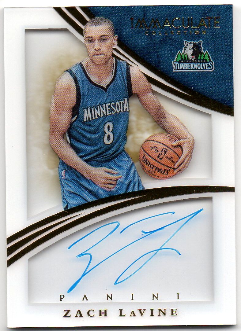 Zach Lavine – Karta NBA z Autografem (Rookie Card) /49 - Hoops.pl
