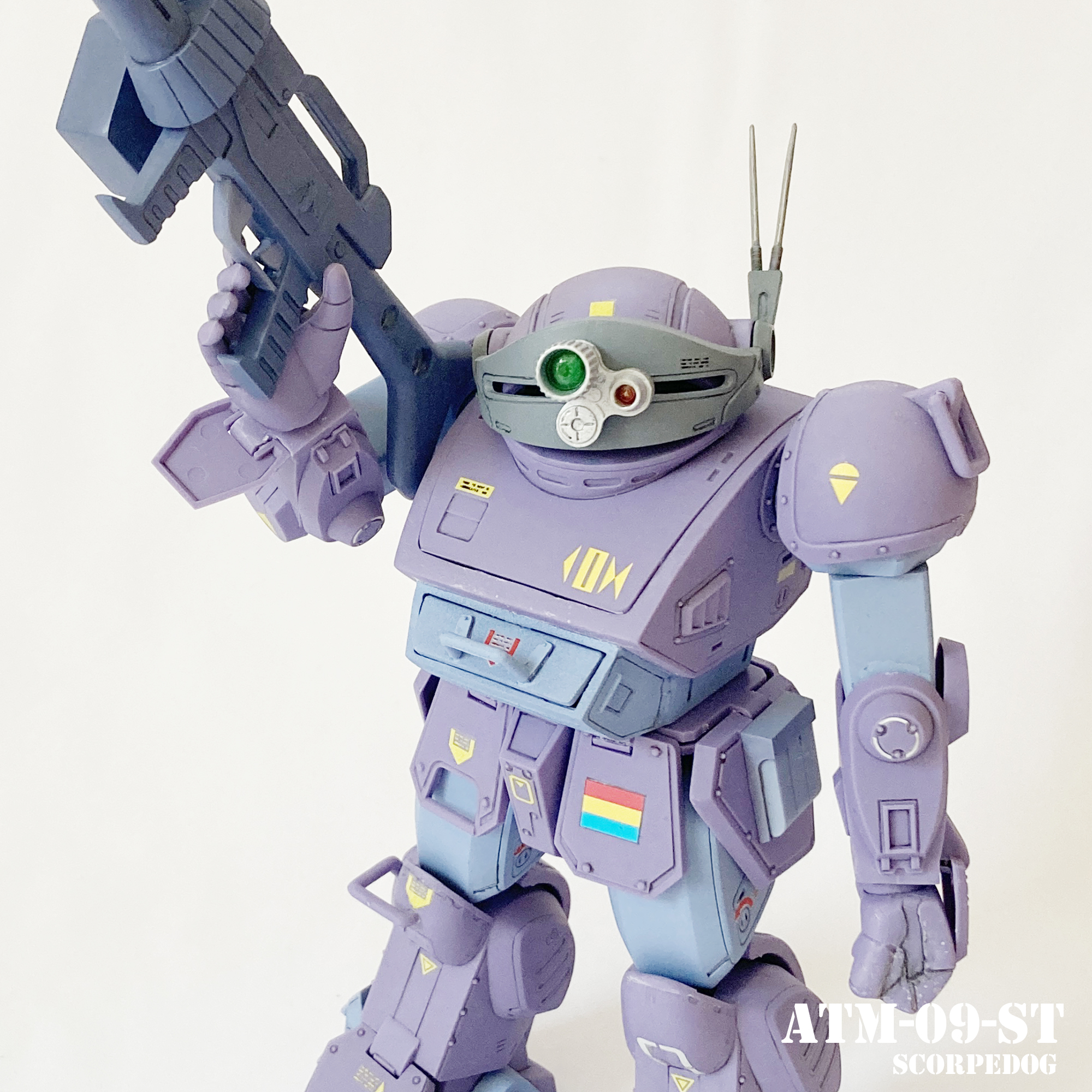 タカラSAK 1/24 装甲騎兵ボトムズ スコープドッグ組立てレビュー