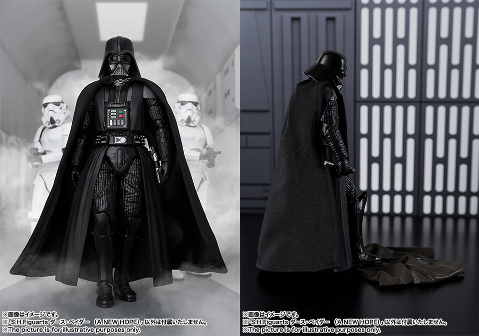 バンダイ「S.H.Figuarts ダース・ベイダー (A NEW HOPE)」横浜で