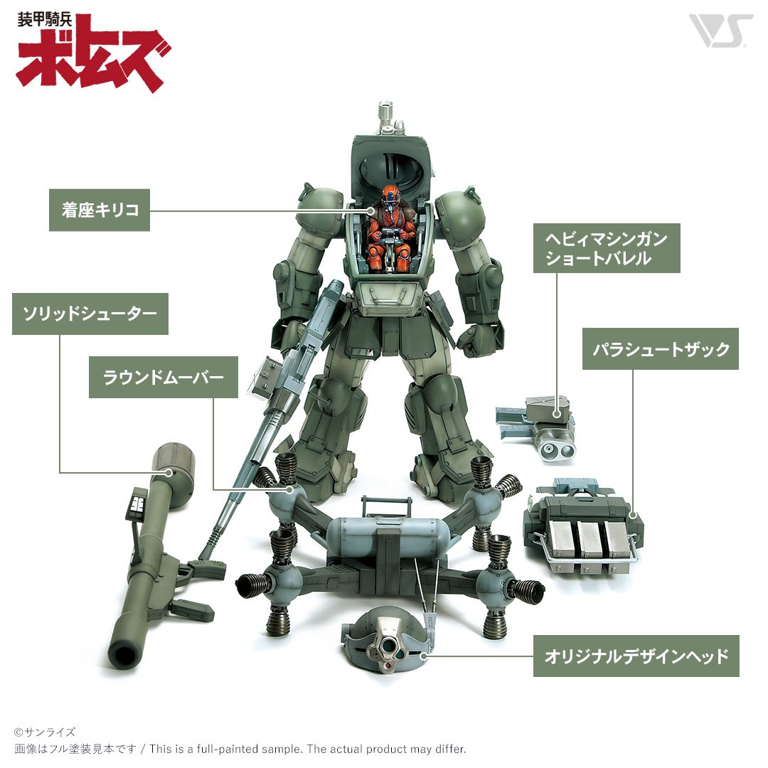 1/8 スコープドッグ全装備セット | ボークス公式 ホビー総合サイト