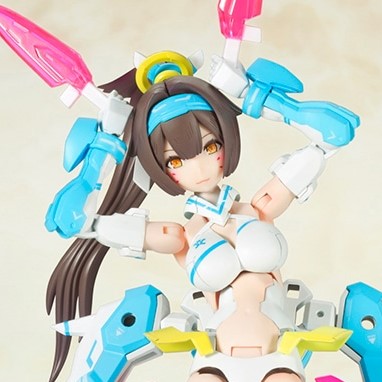 プラモデル「メガミデバイス」シリーズ「朱羅 弓兵 蒼衣」再販分が本日