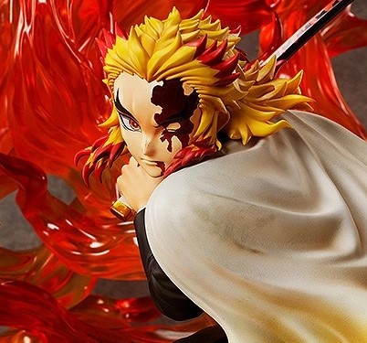 ド迫力！40cm超えの「煉獄杏寿郎」フィギュア、本日より出荷開始