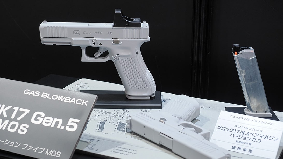 東京マルイ「グロック17 Gen5 MOS」試射コーナー設置＆新製品発表