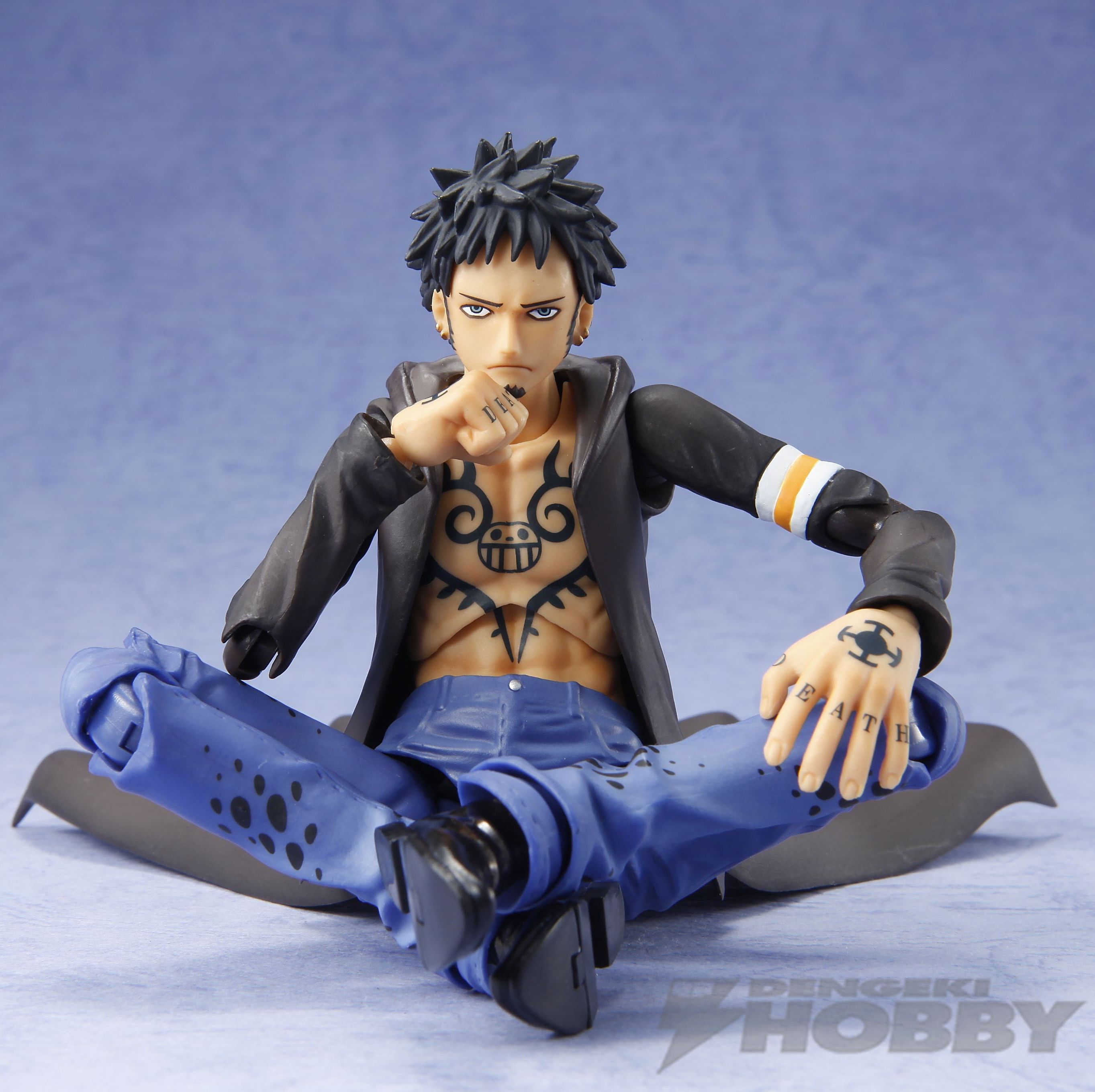 発売目前「ヴァリアブルアクション Heroes」ルフィ&ロー、撮り下ろし