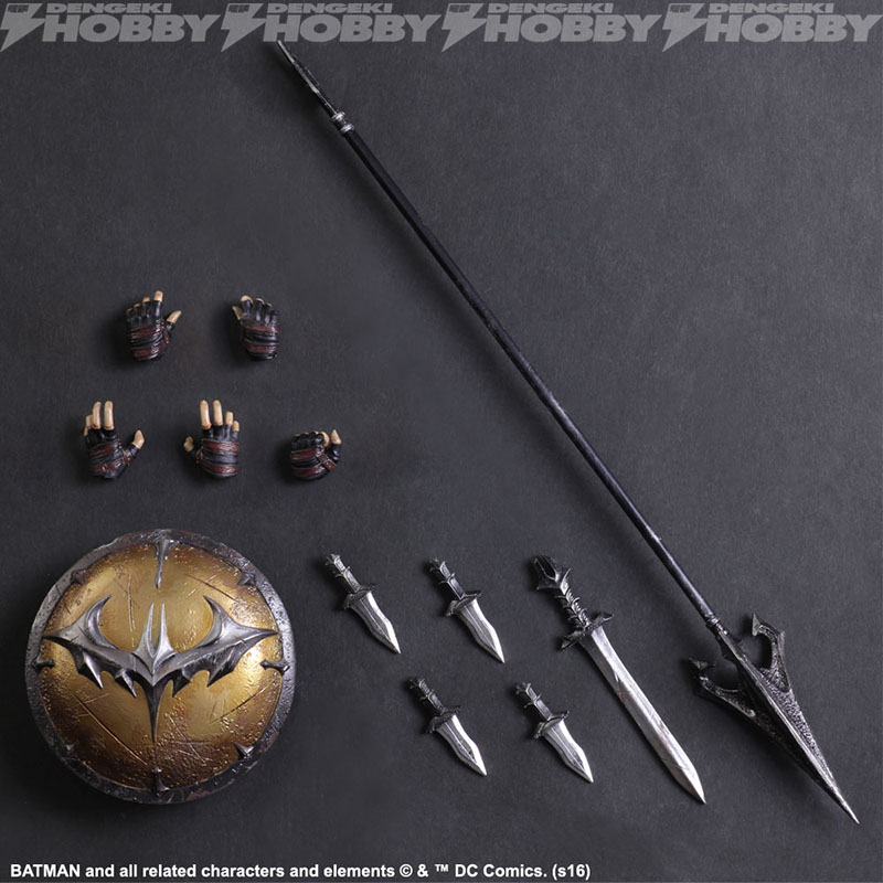 重装歩兵「スパルタ」をコンセプトにしたバットマン、VARIANT PLAY