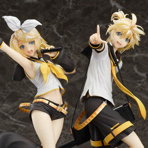 鏡音リン・レンがTony氏描き下ろしのイラストを元に1/7スケール