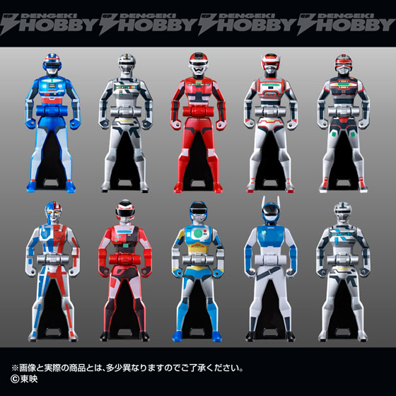 宇宙刑事ギャバンほか“メタルヒーロー”10体が「レンジャーキー」に