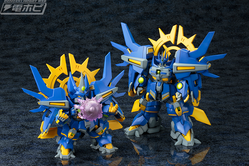 コトブキヤ「ネオ・グランゾン」彩色見本到着！【電撃スパロボNo.47
