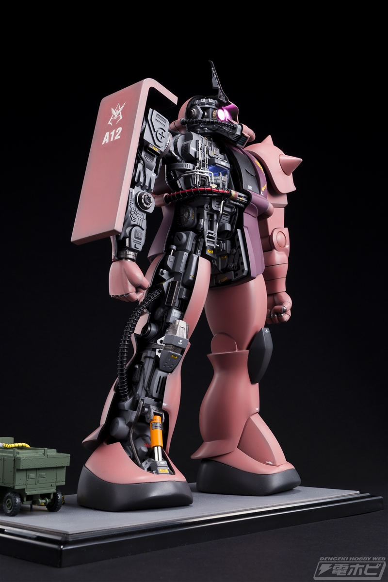 ガンプラ作例】「メカニックモデル 1/72 シャア専用ザク」はこうして作