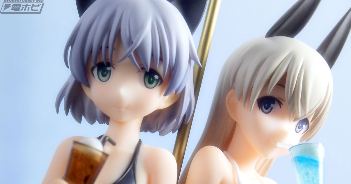 夏を先取り！『ストライクウィッチーズ』サーニャとエイラの水着が