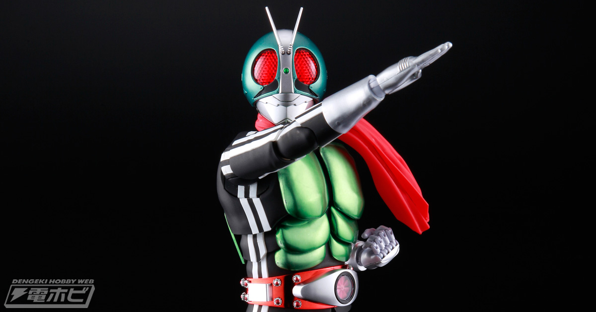 仮面ライダー45周年記念】MGフィギュアライズ仮面ライダー1号が