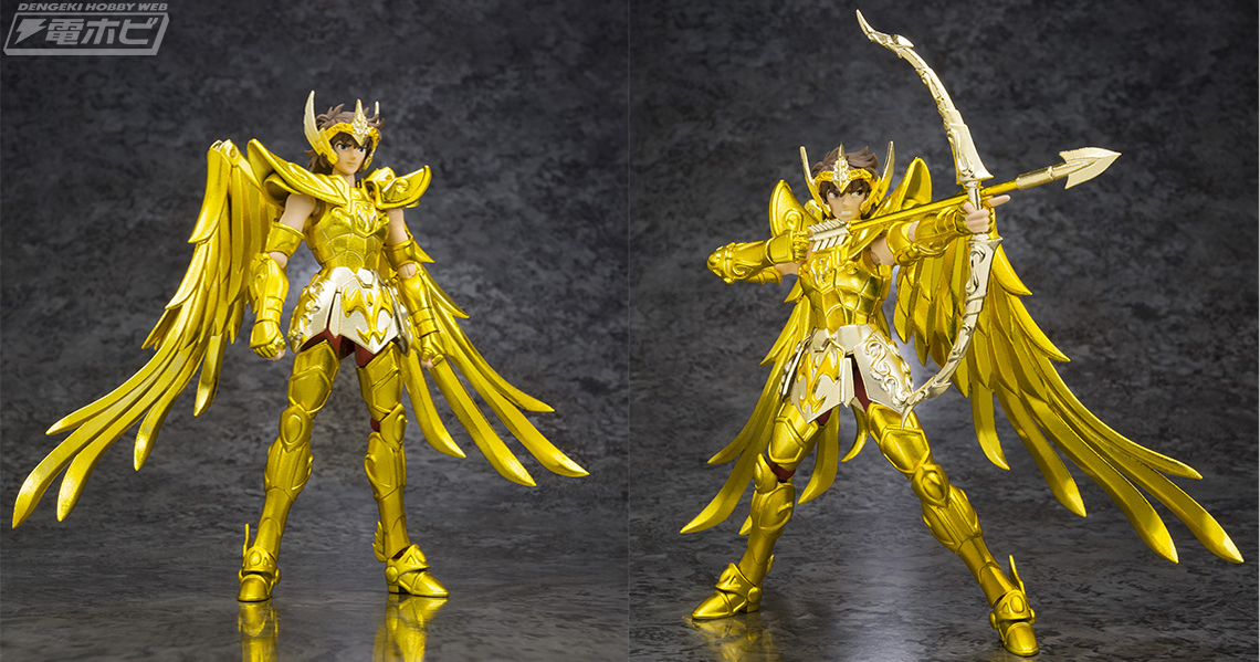 聖闘士星矢』サジタリアスアイオロスが豊富なオプションパーツが付属し