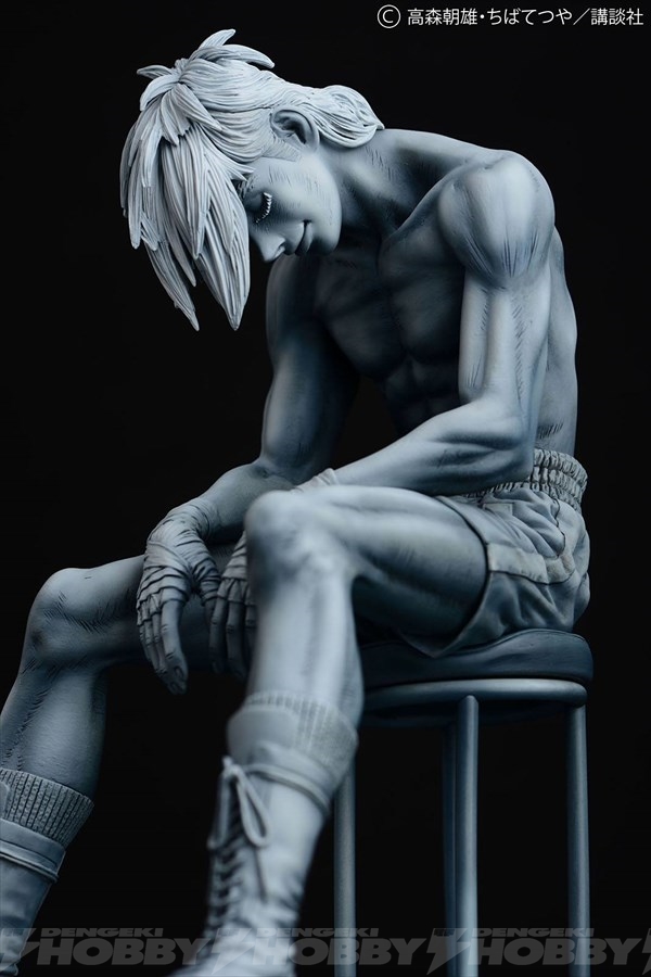 あしたのジョー』伝説のラストシーンを再現した矢吹丈のフィギュアが