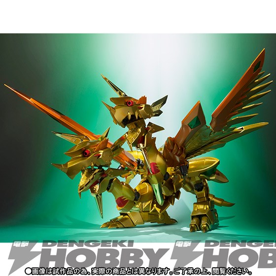 新SDガンダム外伝 黄金神話』から、黄金神スペリオルカイザーがSDX