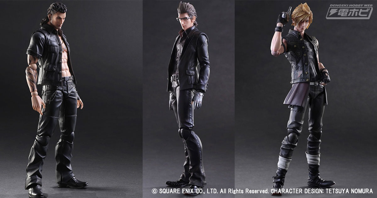 話題の『FINAL FANTASY XV』よりイグニス・グラディオス・プロンプトが