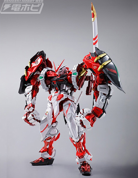METAL BUILD ガンダムアストレイ レッドフレーム」と組み合わせて