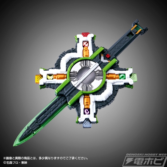 仮面ライダーW」「仮面ライダーアクセル」の武器を豪華仕様で立体化