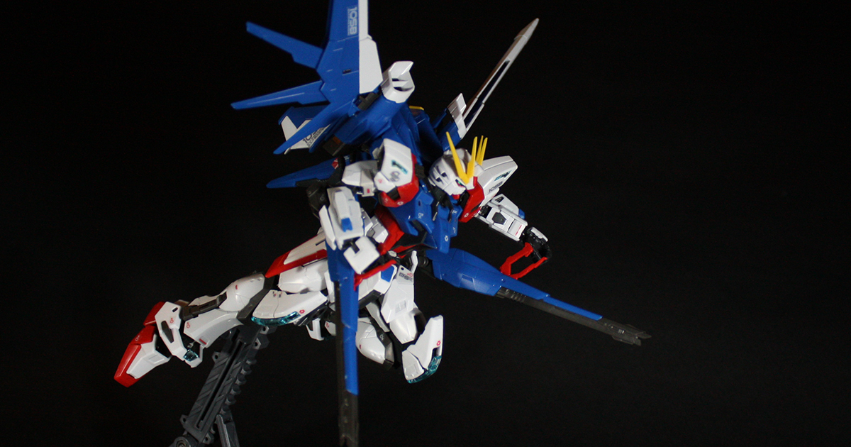 ガンプラ新作レビュー】RG 1/144 ビルドストライクガンダム