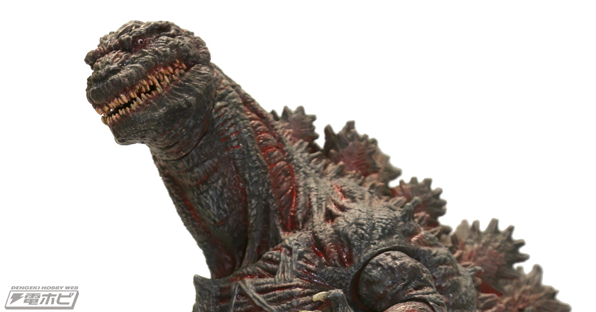 シン・ゴジラ』巨大不明生物から第4形態を統一スケールで立体化