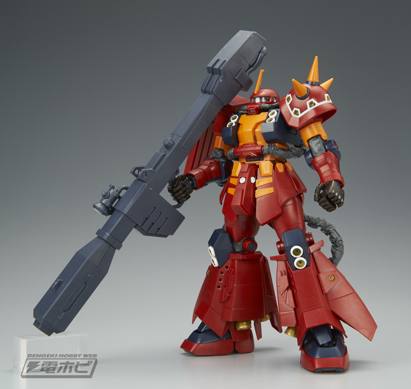 ガンプラ作例【MG 1/100 高機動型ザク “サイコ・ザク” Ver.Ka（GUNDAM