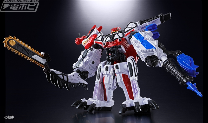 本日配信開始!!!『獣電戦隊キョウリュウジャーブレイブ』より合体ロボ