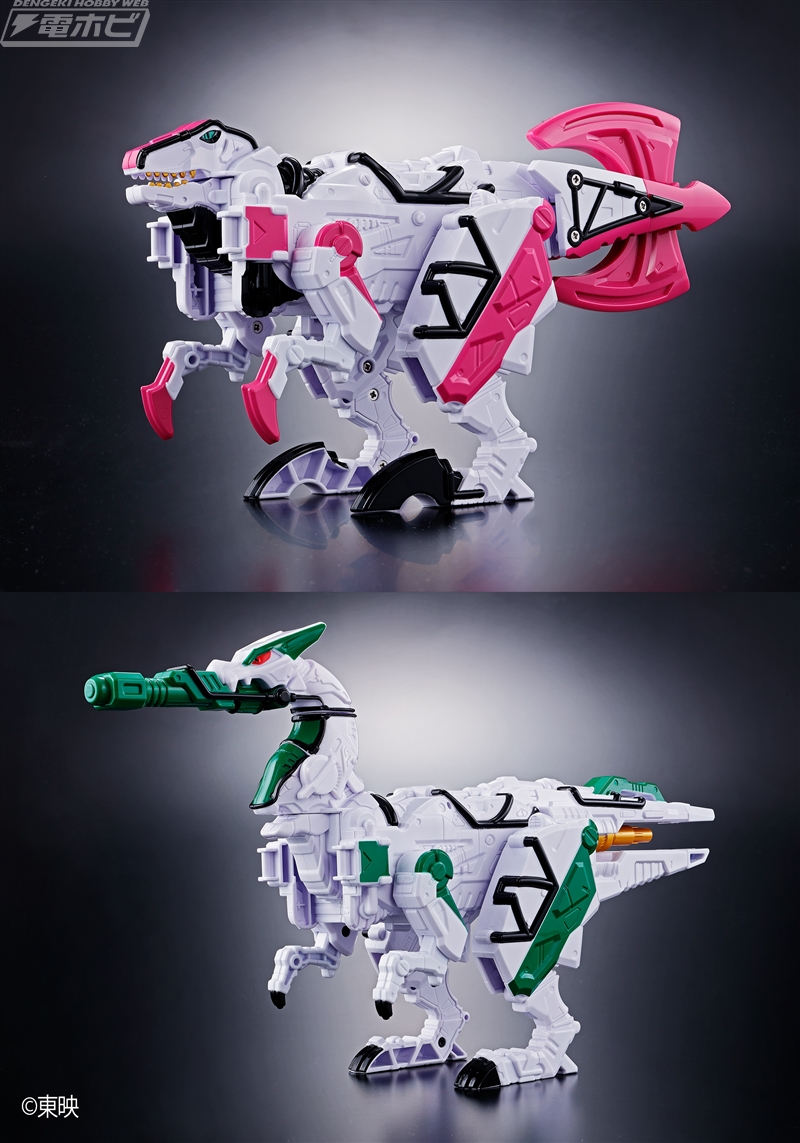 本日配信開始!!!『獣電戦隊キョウリュウジャーブレイブ』より合体ロボ