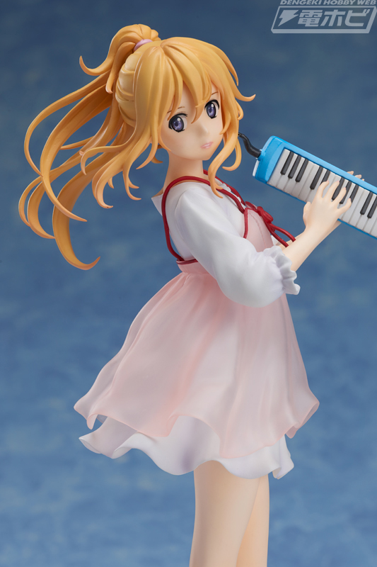 四月は君の嘘』あの感動の名シーンがフィギュアに!!宮園かをりが私服姿