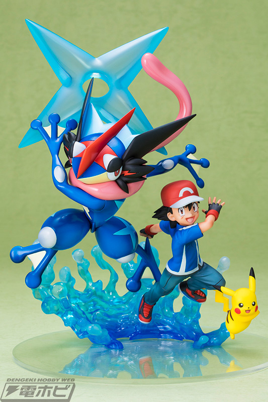 ポケットモンスター』サトシ＆ピカチュウ＆ゲッコウガがダイナミックな