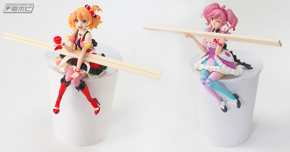 歌姫姿の『マクロスΔ』フレイア＆マキナ、やのまんからお座り