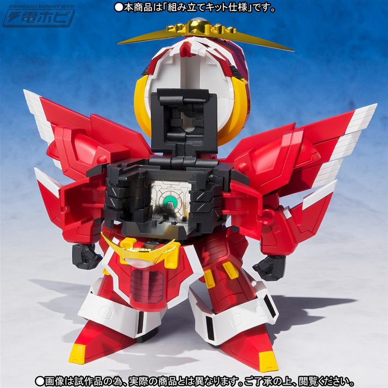 SDガンダム外伝』機甲神エルガイヤーが最新技術の造形・ギミックを携え