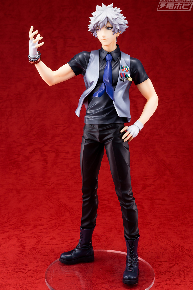 うたの☆プリンスさまっ♪』黒崎蘭丸がクールにポーズを決めた姿で