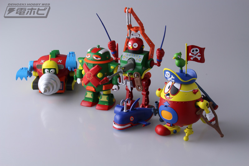 懐かしすぎる!!「ロボダッチ」が豪華4体セットで帰ってきた！ | 電撃