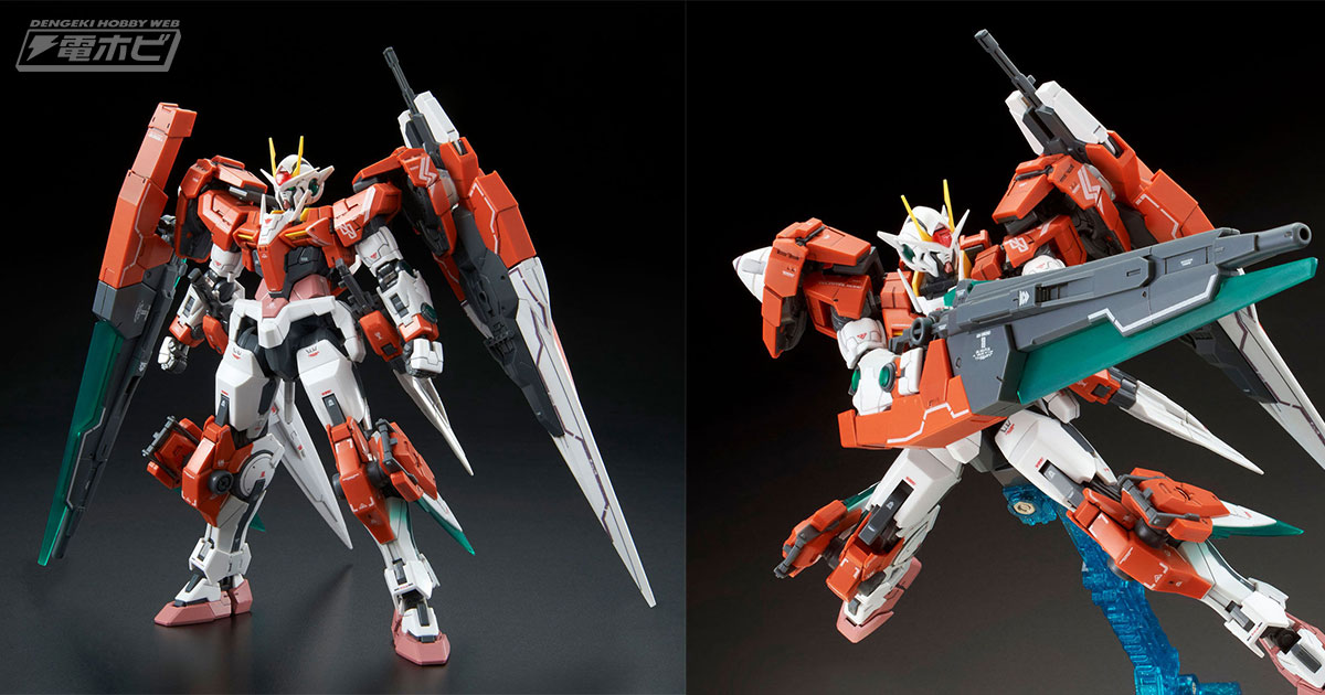 機動戦士ガンダム00』レッドカラーのダブルオーガンダム セブンソード