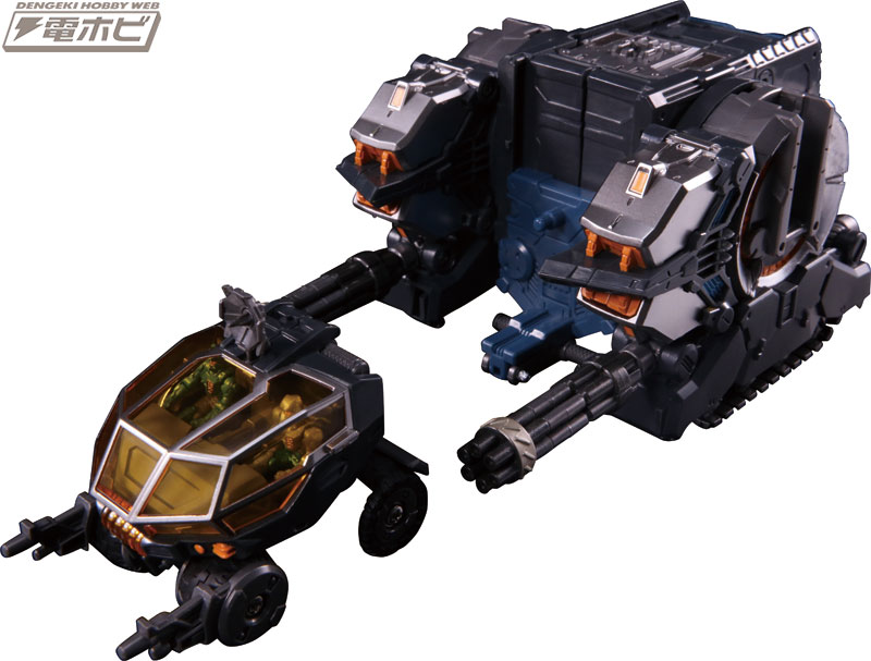 新生『ダイアクロン』の「ビッグパワードGV」が独立遊撃隊カラーとなっ