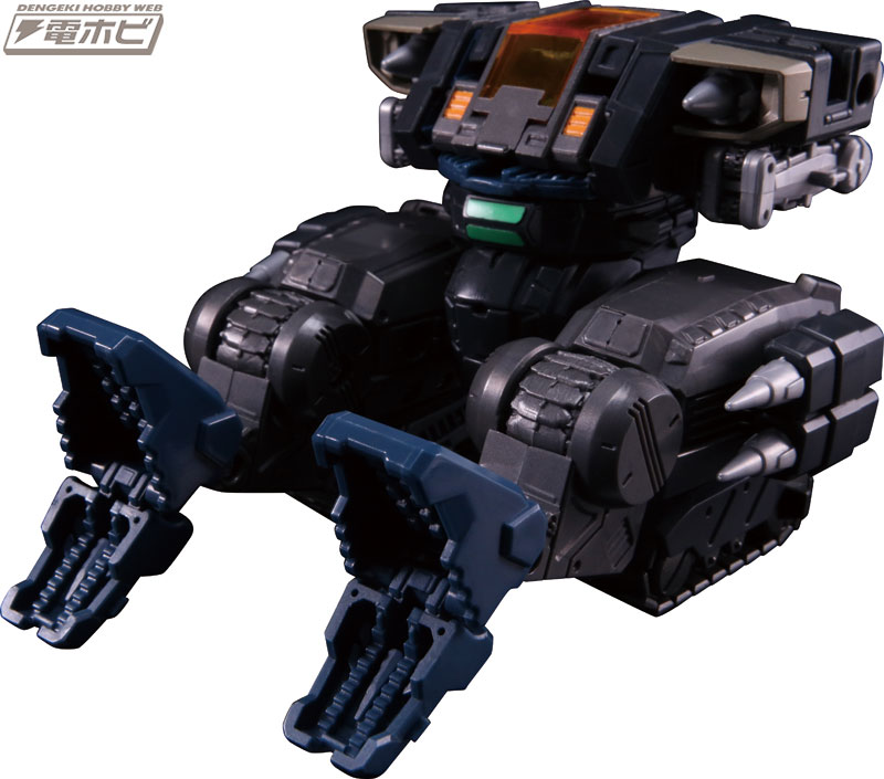 新生『ダイアクロン』の「ビッグパワードGV」が独立遊撃隊カラーとなっ