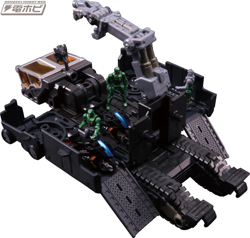 新生『ダイアクロン』の「ビッグパワードGV」が独立遊撃隊カラーとなっ