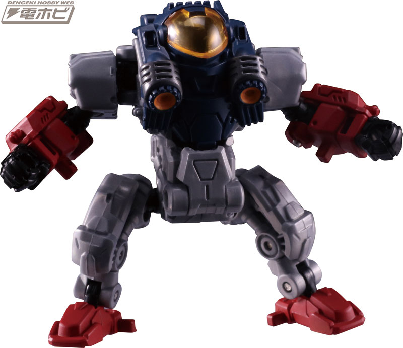 新生『ダイアクロン』の「ビッグパワードGV」が独立遊撃隊カラーとなっ