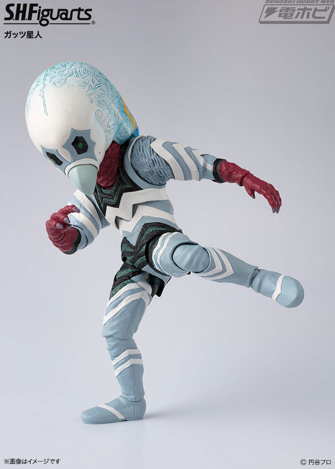 ウルトラセブン』でおなじみのガッツ星人がS.H.Figuartsに登場！特徴的