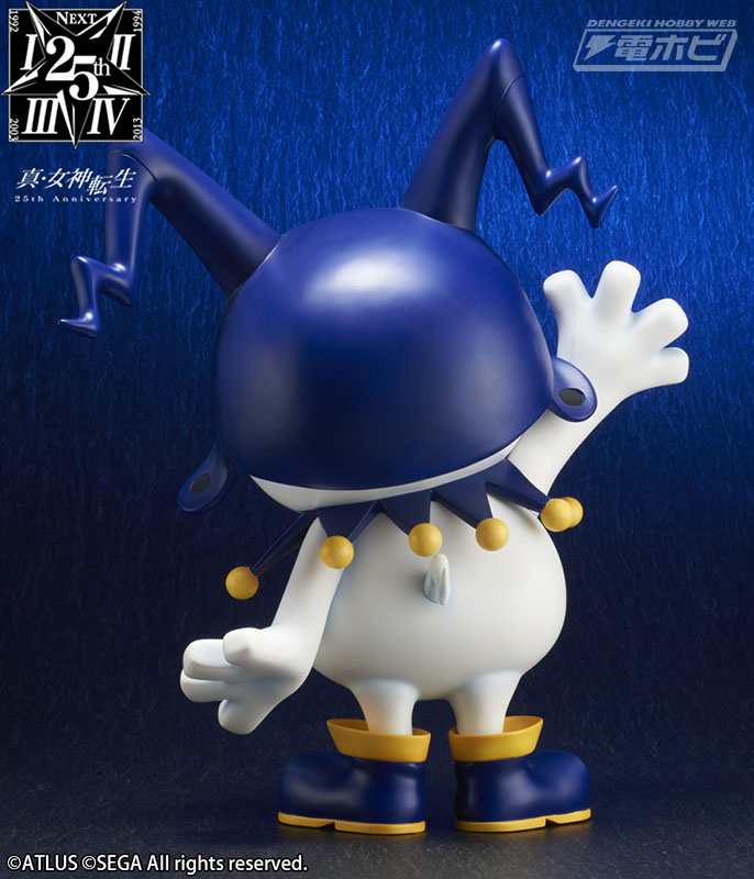 真・女神転生』ジャックフロストが、暗闇で光る巨大ソフビに！シリーズ