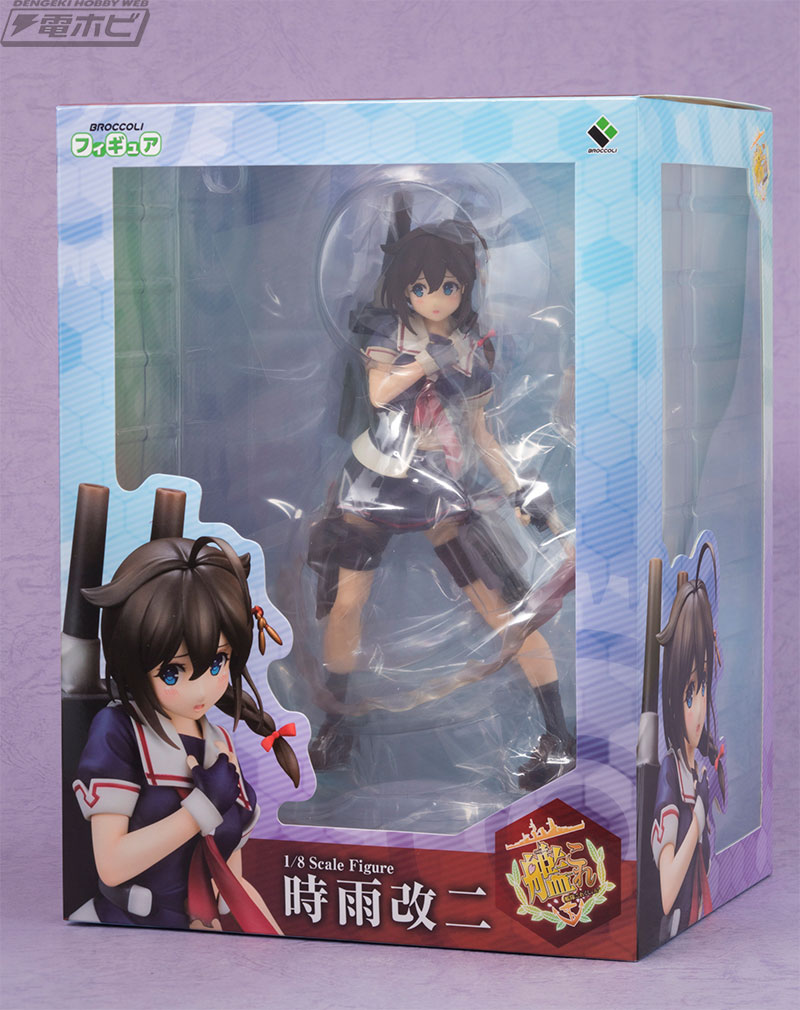 艦これ』2種類の表情が楽しめるブロッコリーの「時雨改二」フィギュア