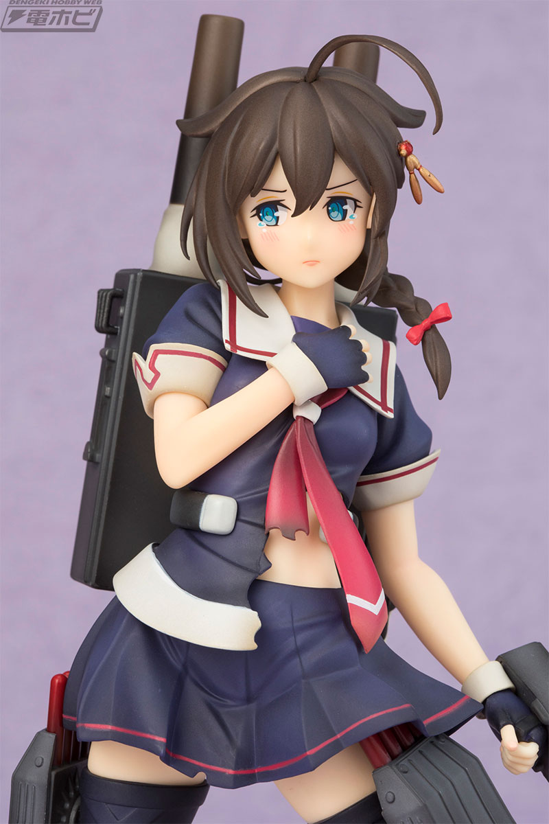 艦これ』2種類の表情が楽しめるブロッコリーの「時雨改二」フィギュア