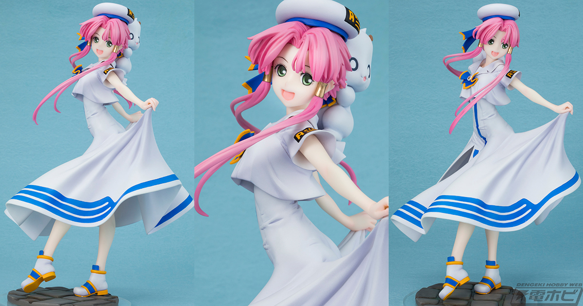 天真爛漫な笑顔がかわいい！『ARIA』水無灯里がアリア社長と一緒に