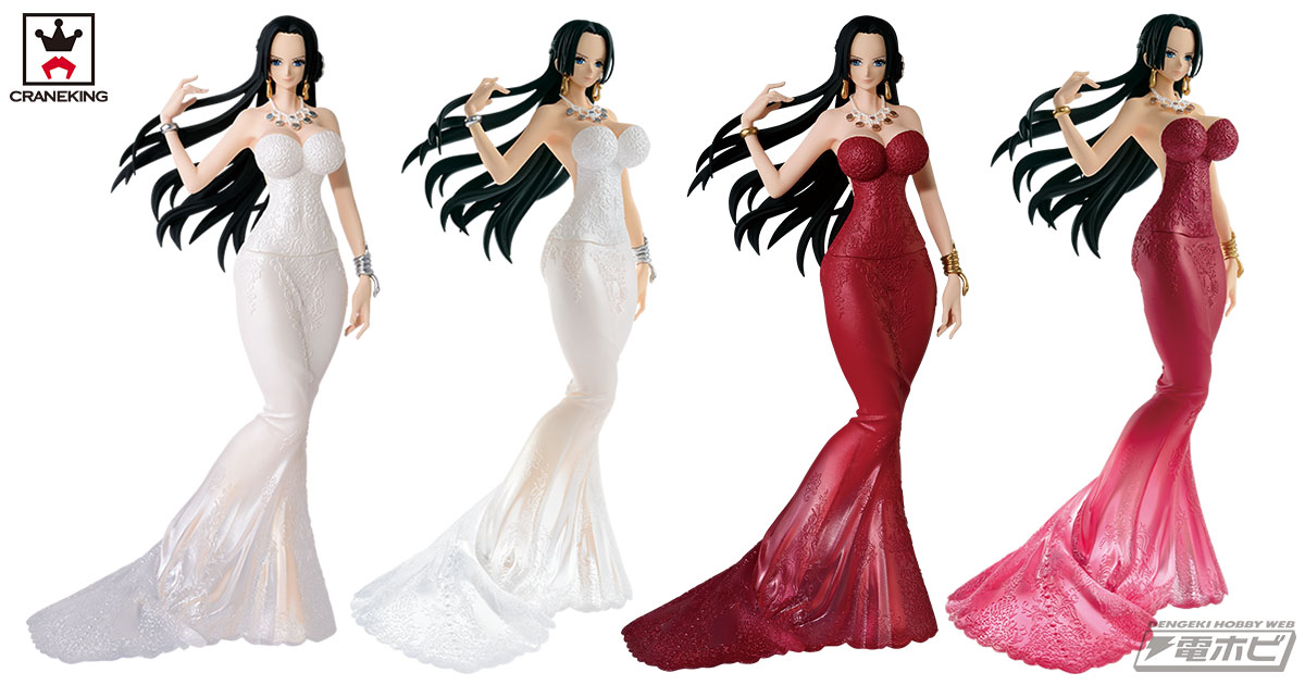 ワンピース』ボア・ハンコックを華麗なウェディングドレス姿でプライズ