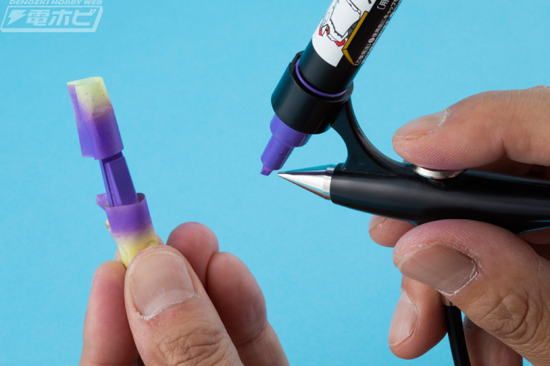 素組みでガンプラ！ガンダムマーカーエアブラシシステムの活用法・基本