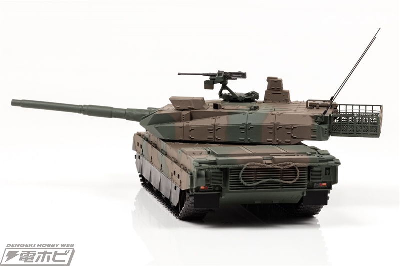 陸上自衛隊車両の主力戦車「10式戦車」が1/43スケールモデル化！44口径